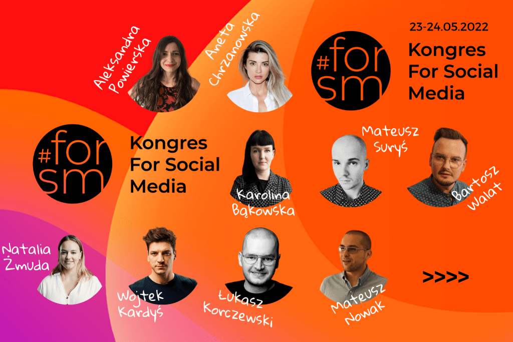 Kongres For Social Media już 23-25 maja! To spotkanie osób odpowiedzialnych za obecność firmy w mediach społecznościowych