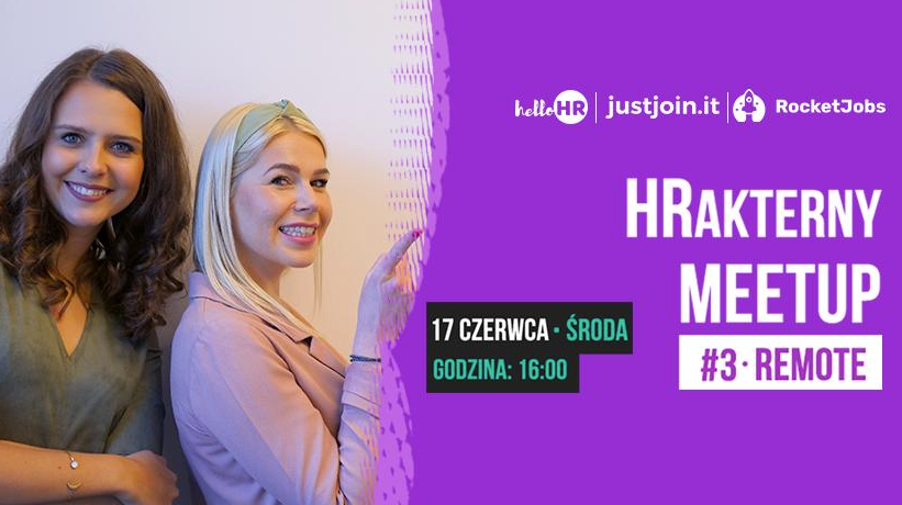 HRakterny Meetup #3 Remote już w tę środę!