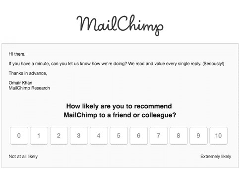 Emoloyee NPS Mailchimp