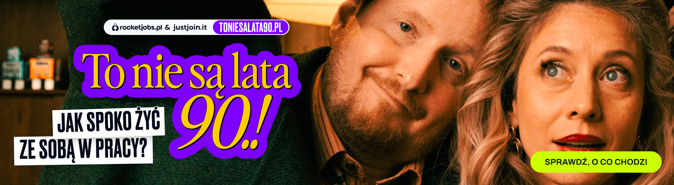 Reklama poradnika To nie są lata 90.! Jak spoko żyć ze sobą w pracy?